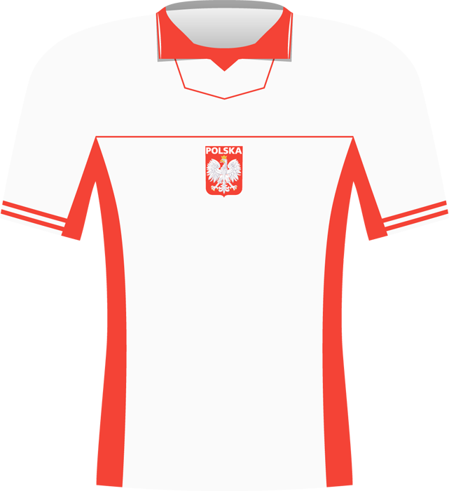 Biała koszulka Polski