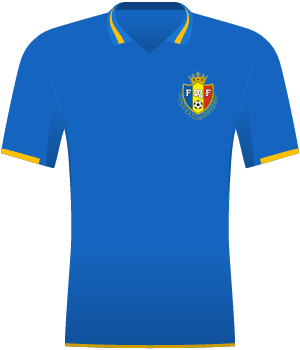 Niebieska koszulka Mołdawii