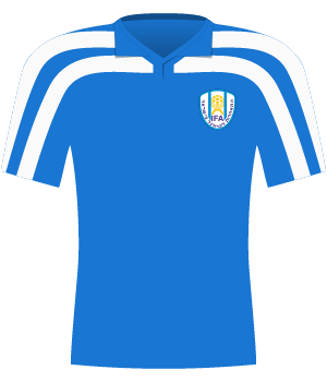 Koszulka Izraela z eliminacji mistrzostw Europy 1996.