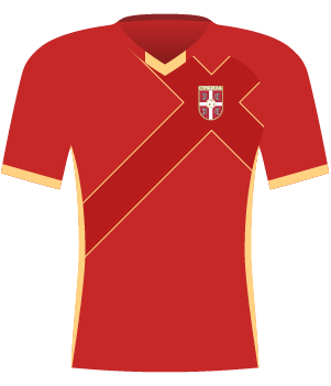 Koszulka Serbii 2016