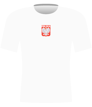 Koszulka reprezentacji Polski z 1967 roku.