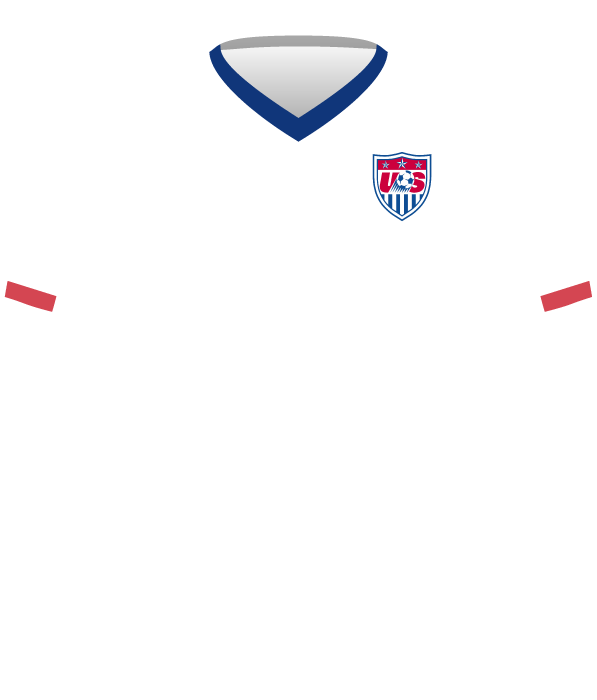 Biała koszulka Stanów Zjednoczonych z 2010 roku.