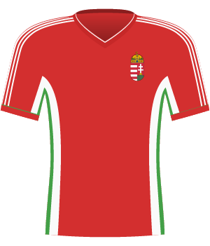 Koszulka reprezentacji Węgier z 2000 roku.