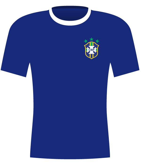 Koszulka Brazylii z 1977 roku.