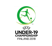 Logotyp mistrzostw Europy do lat 19 2018.