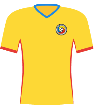 Koszulka Rumunia (2016).