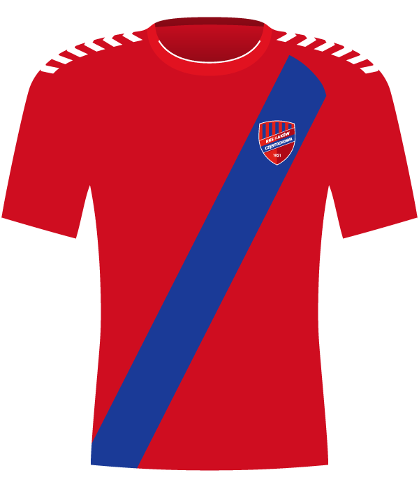 Koszulka Rakowa Częstochowa (sezon 2019/2020).