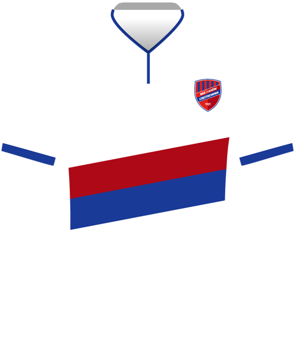 Koszulka Rakowa Częstochowa 2018/19.