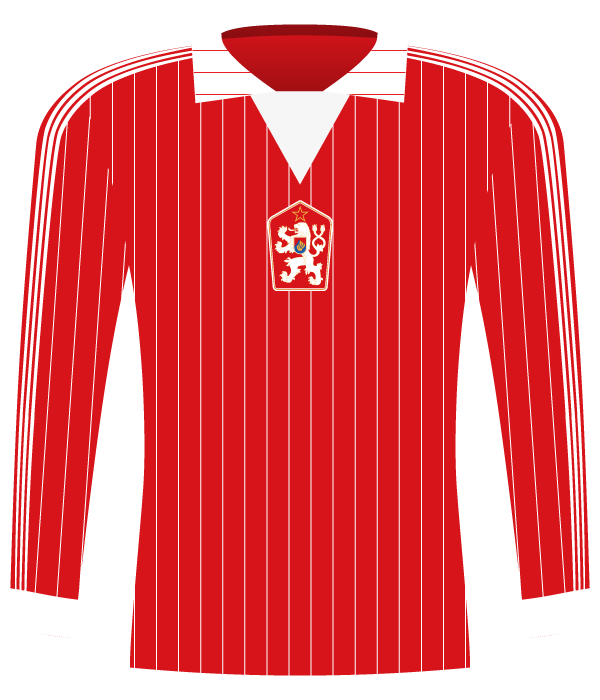 Koszulka Czechosłowacji z 1987 roku.