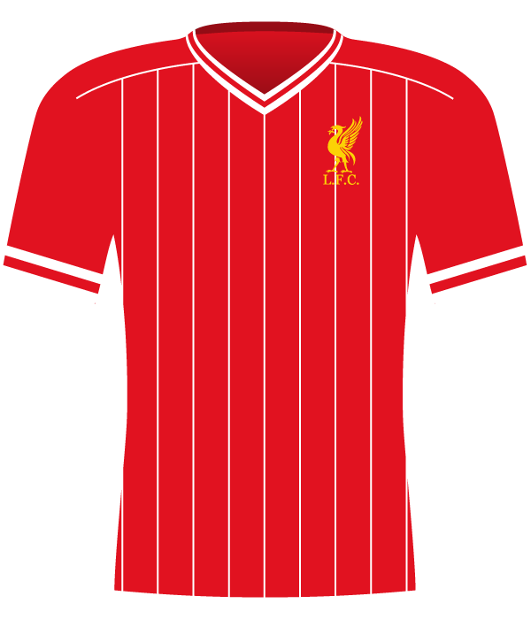 Koszulka Liverpoolu z 1983 roku.