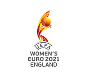Logotyp Euro kobiet Anglia 2021.