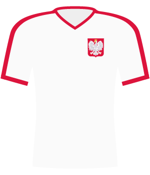 koszulka Polski U-15 z meczu z USA (2019)