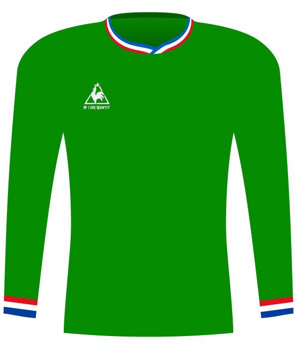 Koszulka AS Saint-Étienne z 1975 roku
