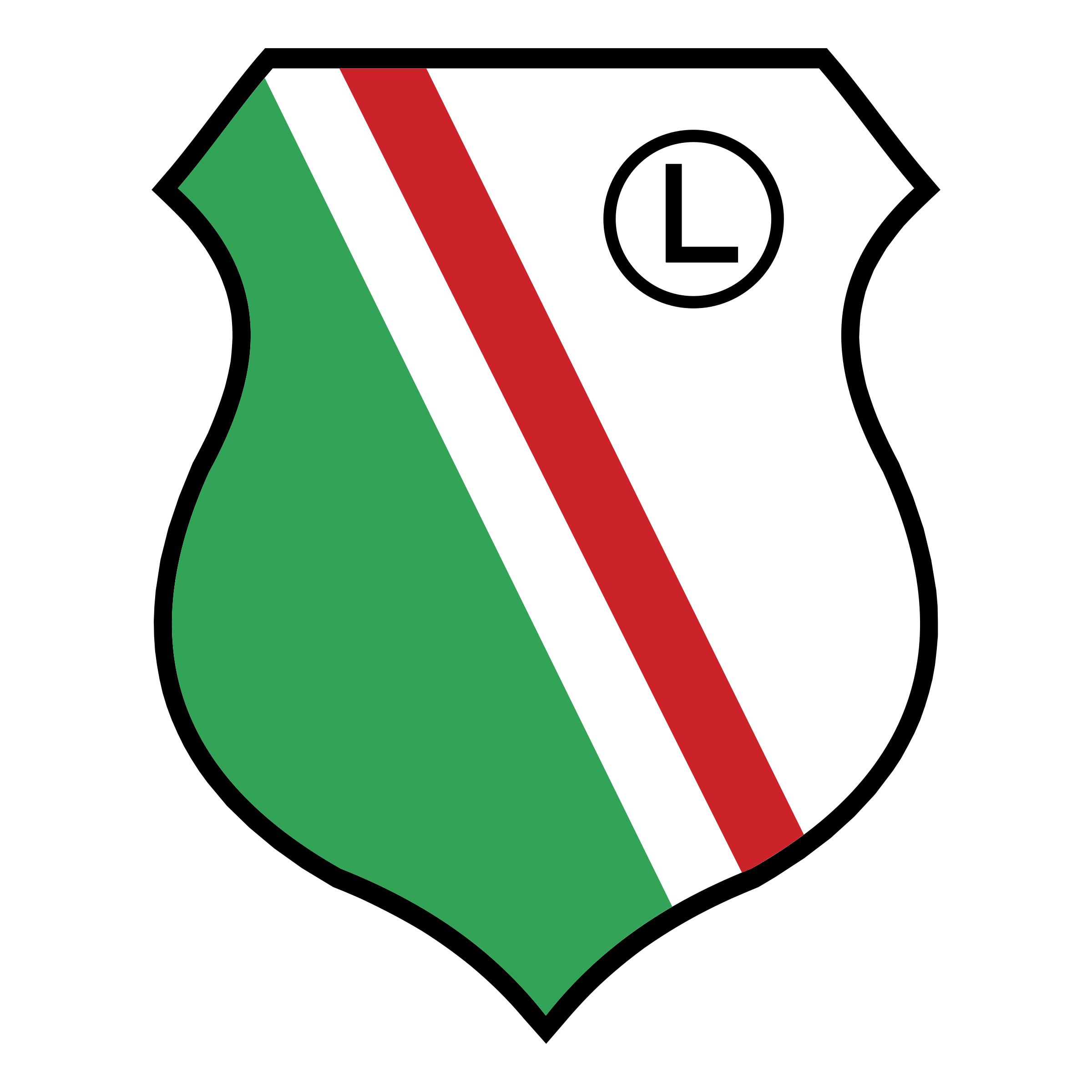 Herb Legia Warszawa (1997–2003)