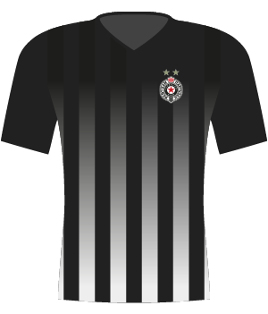 Koszulka Partizan Belgrad (2016).