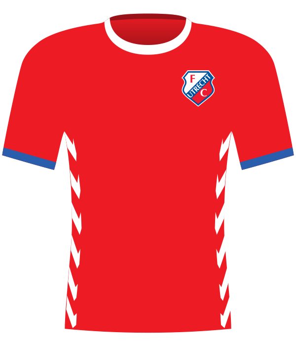 Koszulka FC Utrecht (2017).