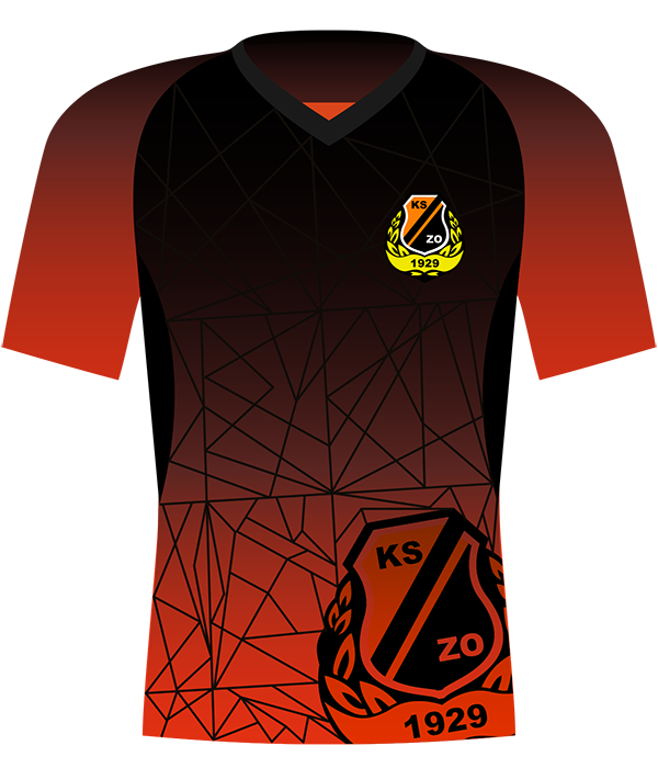 Koszulka KSZO Ostrowiec Świętokrzyski (2016/2017).