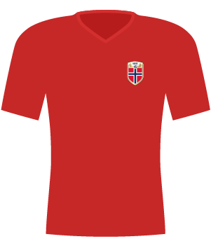 Koszulka Norwegia (2021).