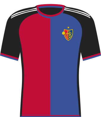 Koszulka FC Basel 2015 z meczów z Lechem