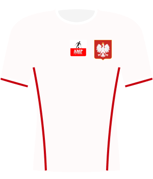 Koszulka Polska amp futbol (2022)