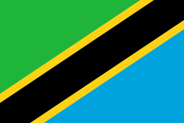 Flaga Tanzania