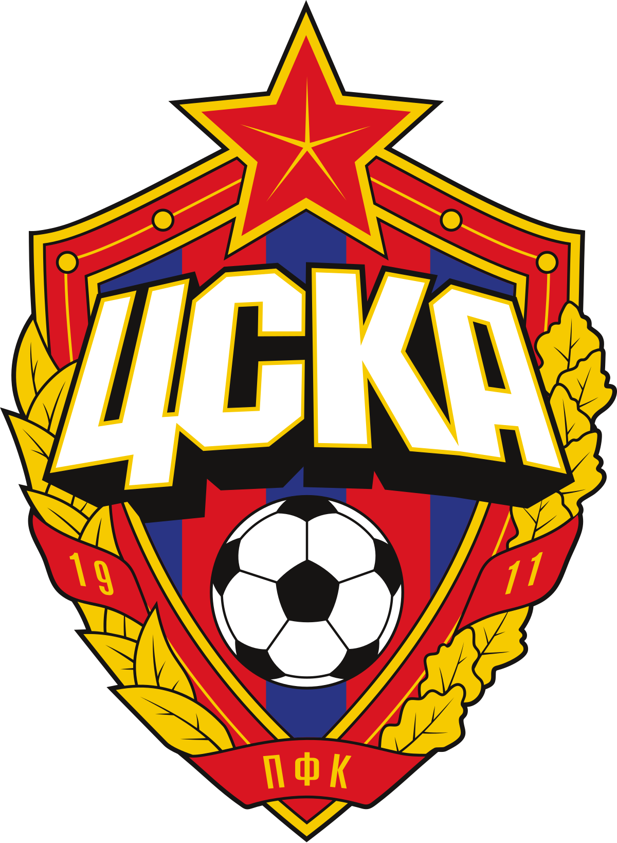 Herb CSKA Moskwa (aktualny)