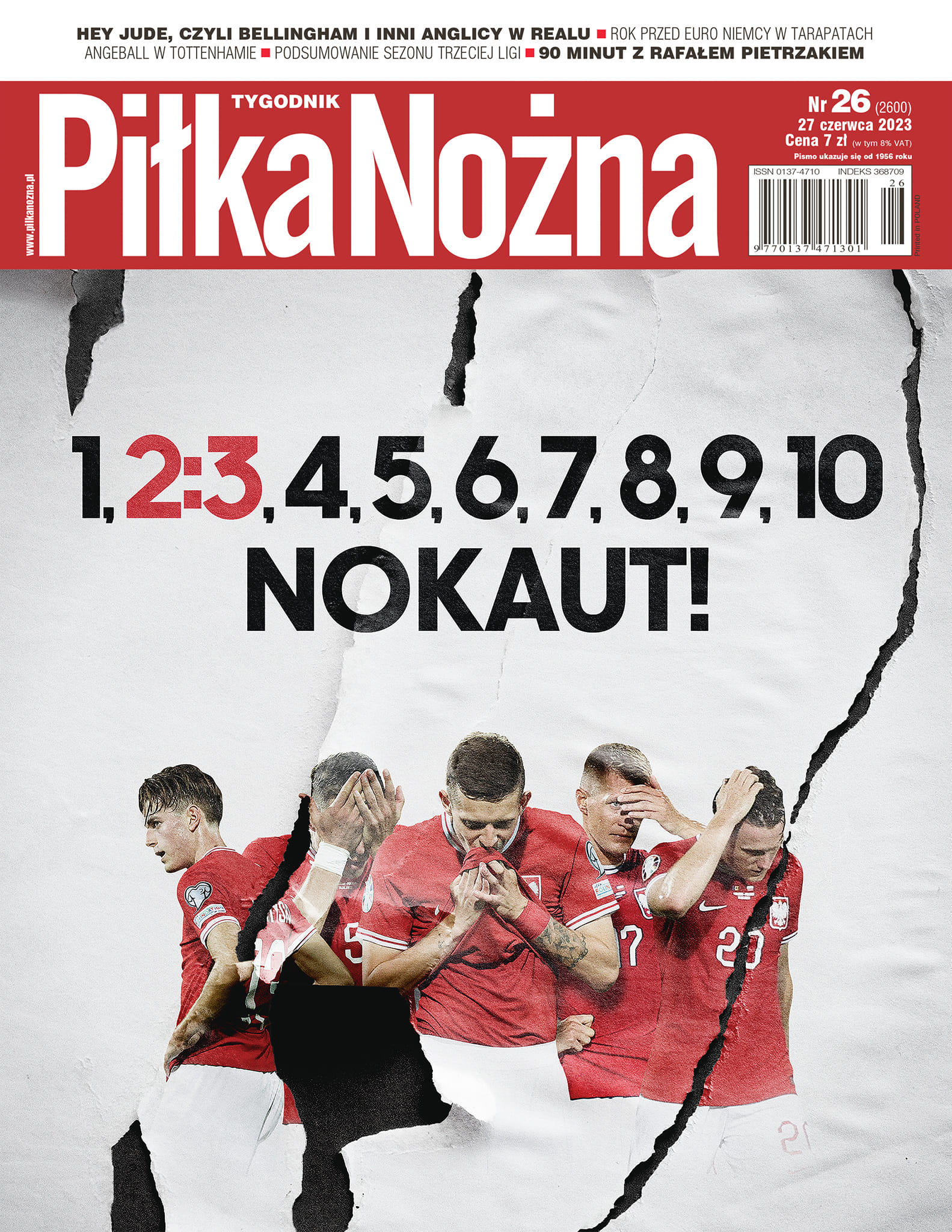 Piłka Nożna po meczu Mołdawia - Polska 3:2 (20.06.2023)