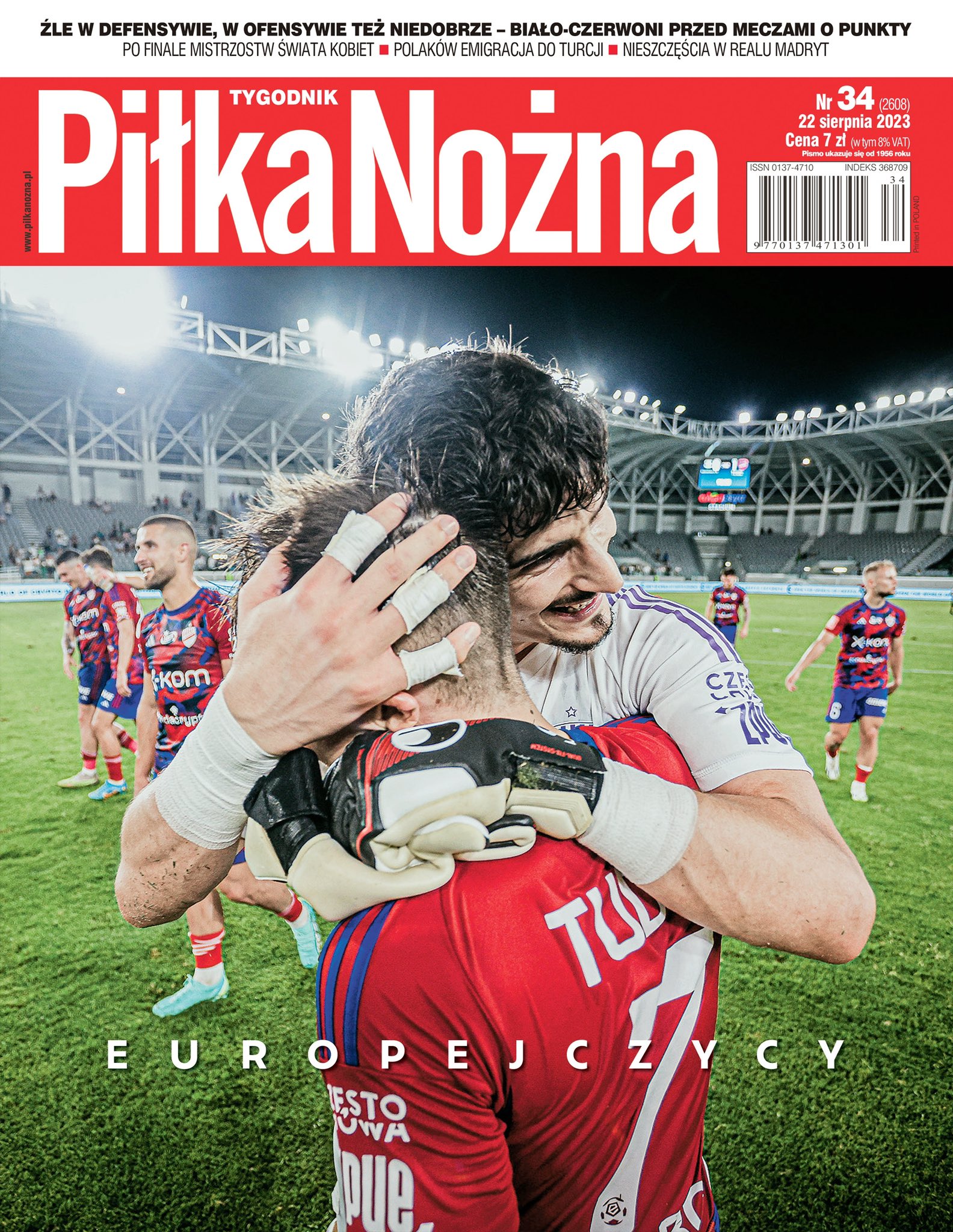 Piłka Nożna po meczu Aris Limassol - Raków Częstochowa 0:1 (15.08.2023)