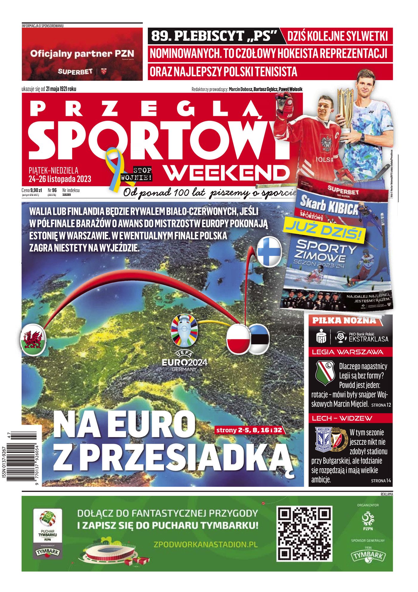 Polska - Łotwa 2:0 (21.11.2023) Przegląd Sportowy