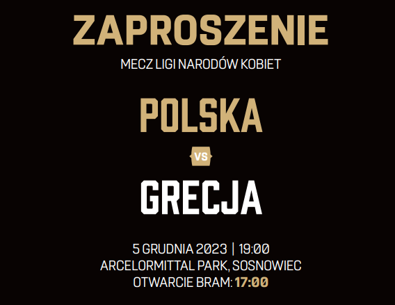 Bilet na mecz Polska - Grecja 2:0, 05.12.2023