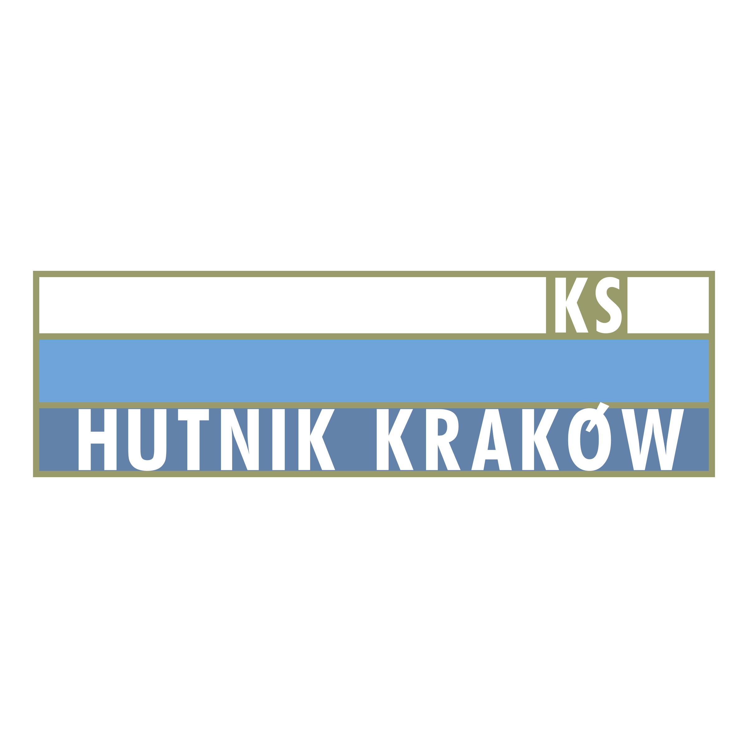 Herb Hutnik Kraków (lata 90.)