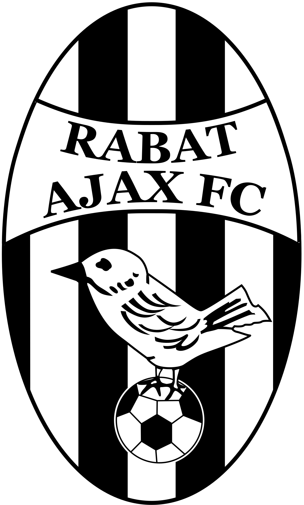 Herb Rabat Ajax FC (późne lata 80.)