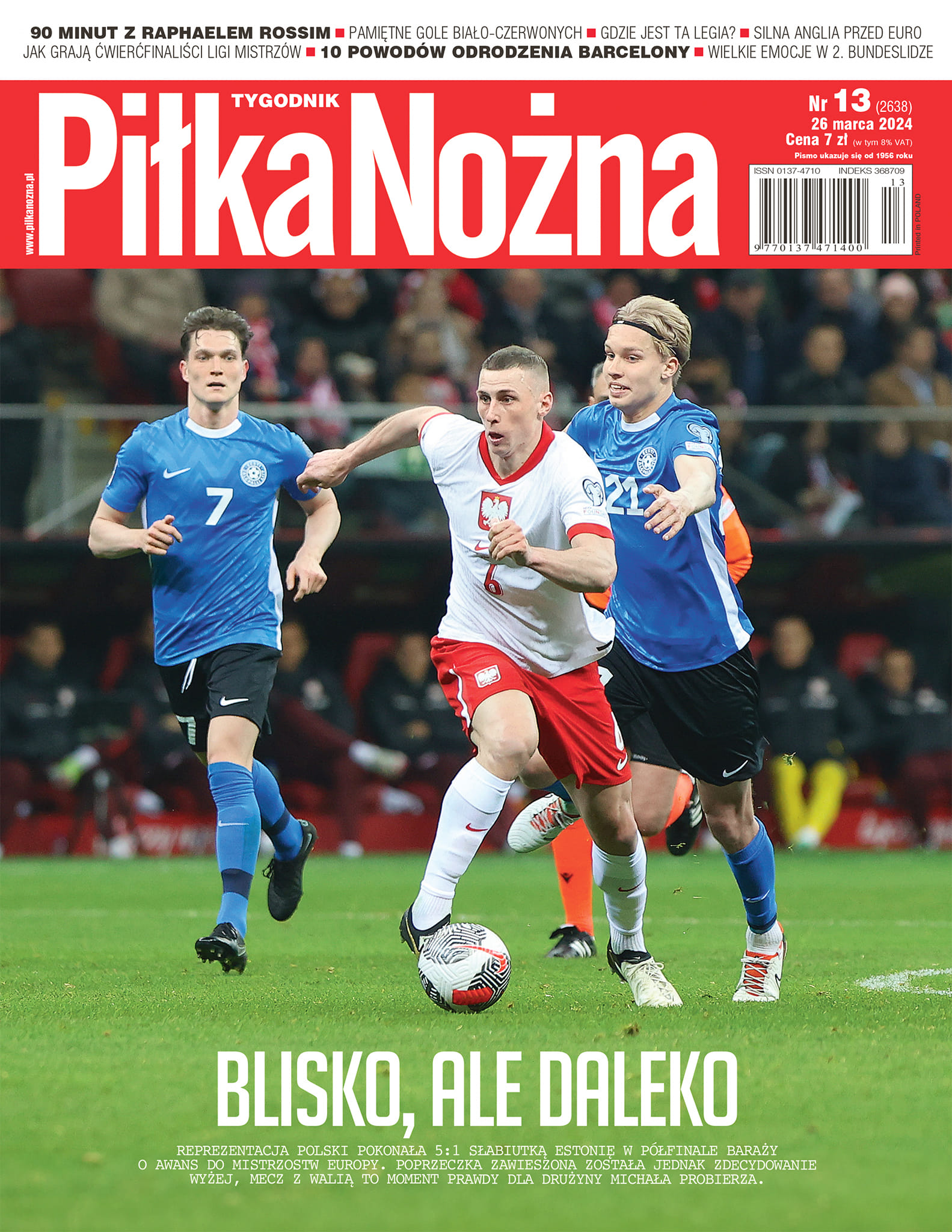 Polska - Estonia 5:1 (21.03.2023) Piłka Nożna