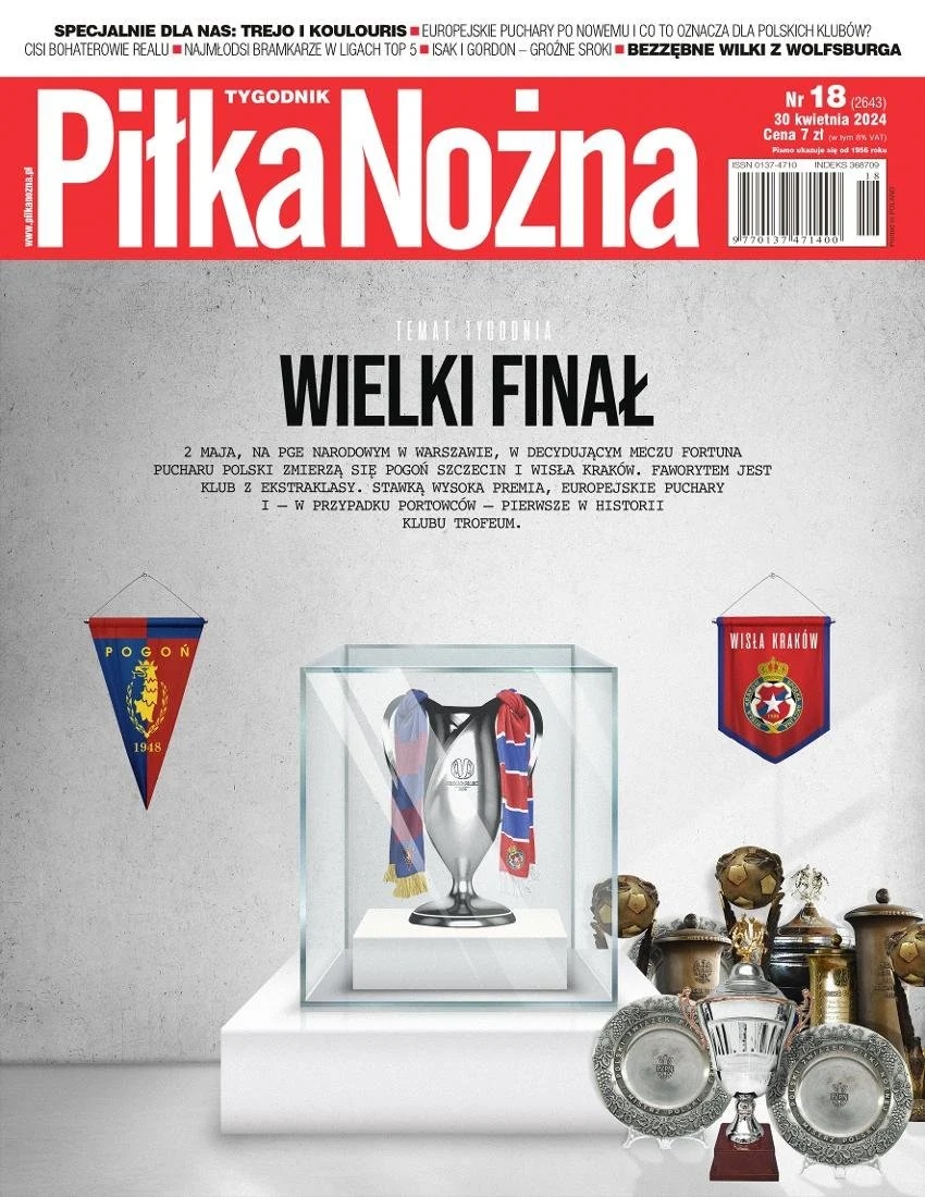 Piłka Nożna przed meczem Pogoń Szczecin - Wisła Kraków (02.05.2024)