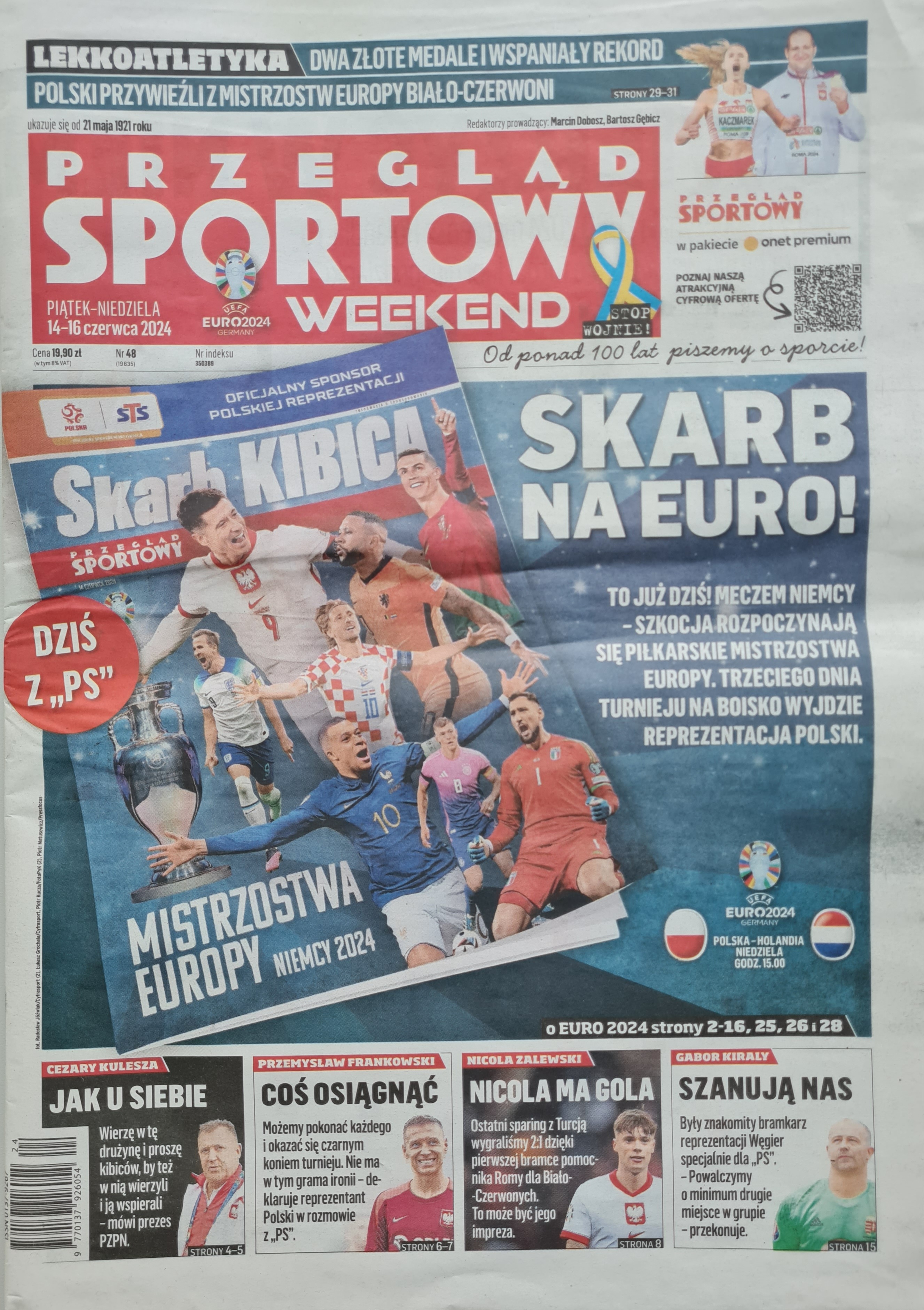 Polska - Turcja 2:1 (10.06.2024) Przegląd Sportowy