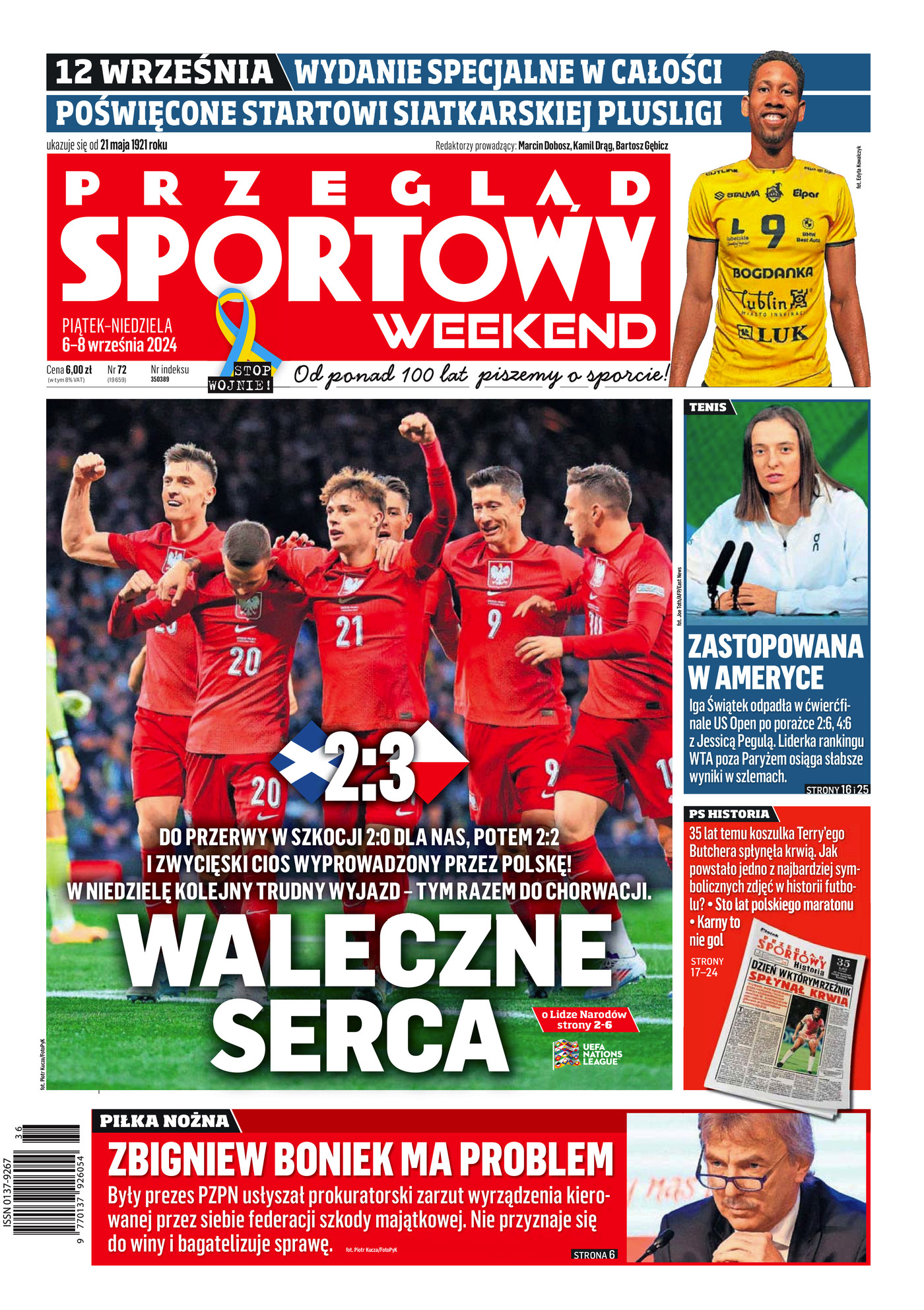 Szkocja - Polska 2:3 (05.09.2024) Przegląd Sportowy