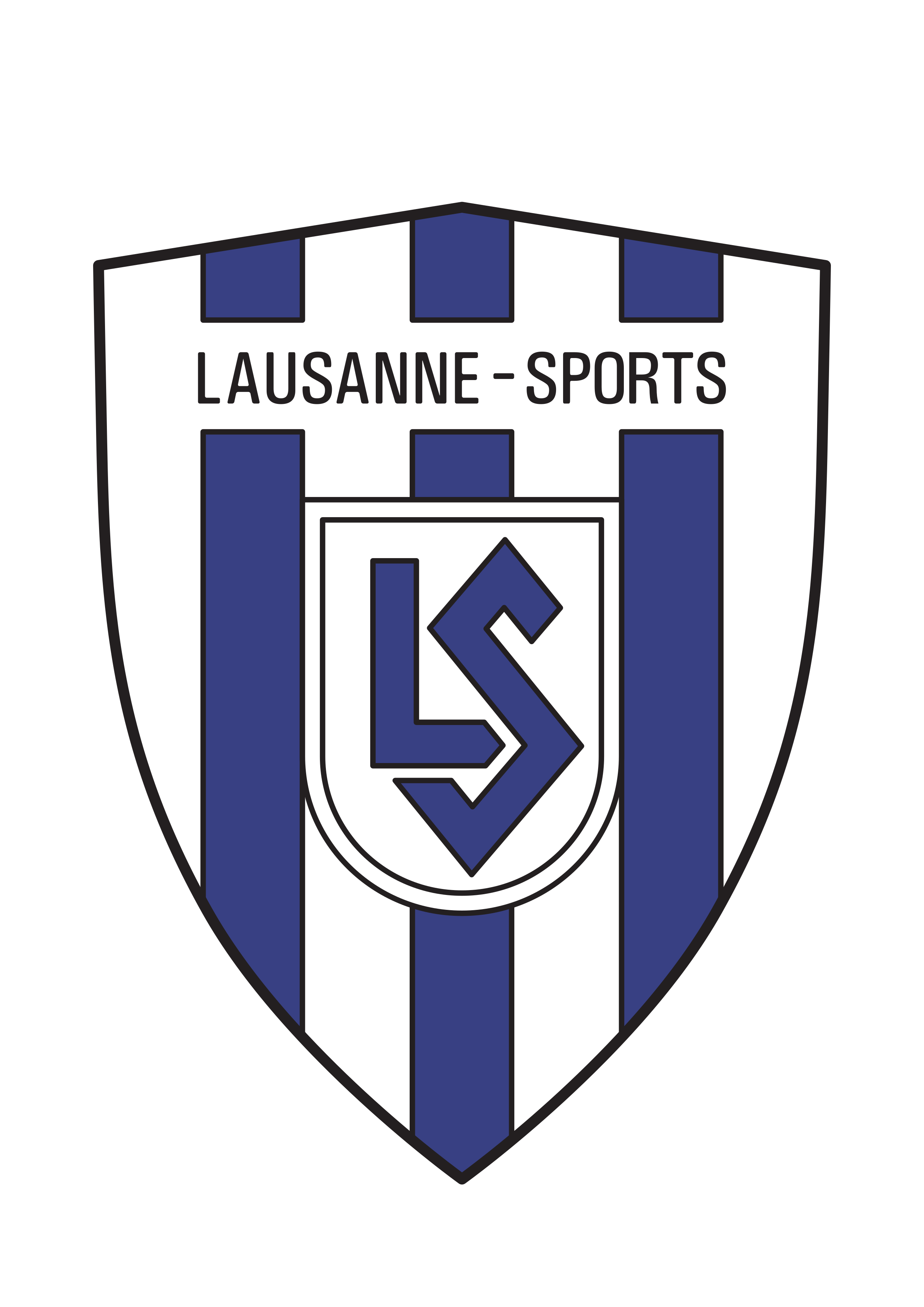 Herb Lausanne-Sports (lata 80.)