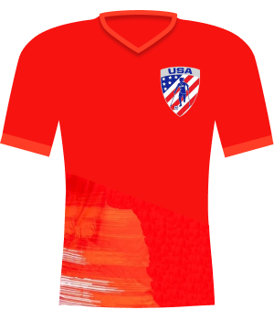 Koszulka Stany Zjednoczone ampfutbol kobiety (2024)