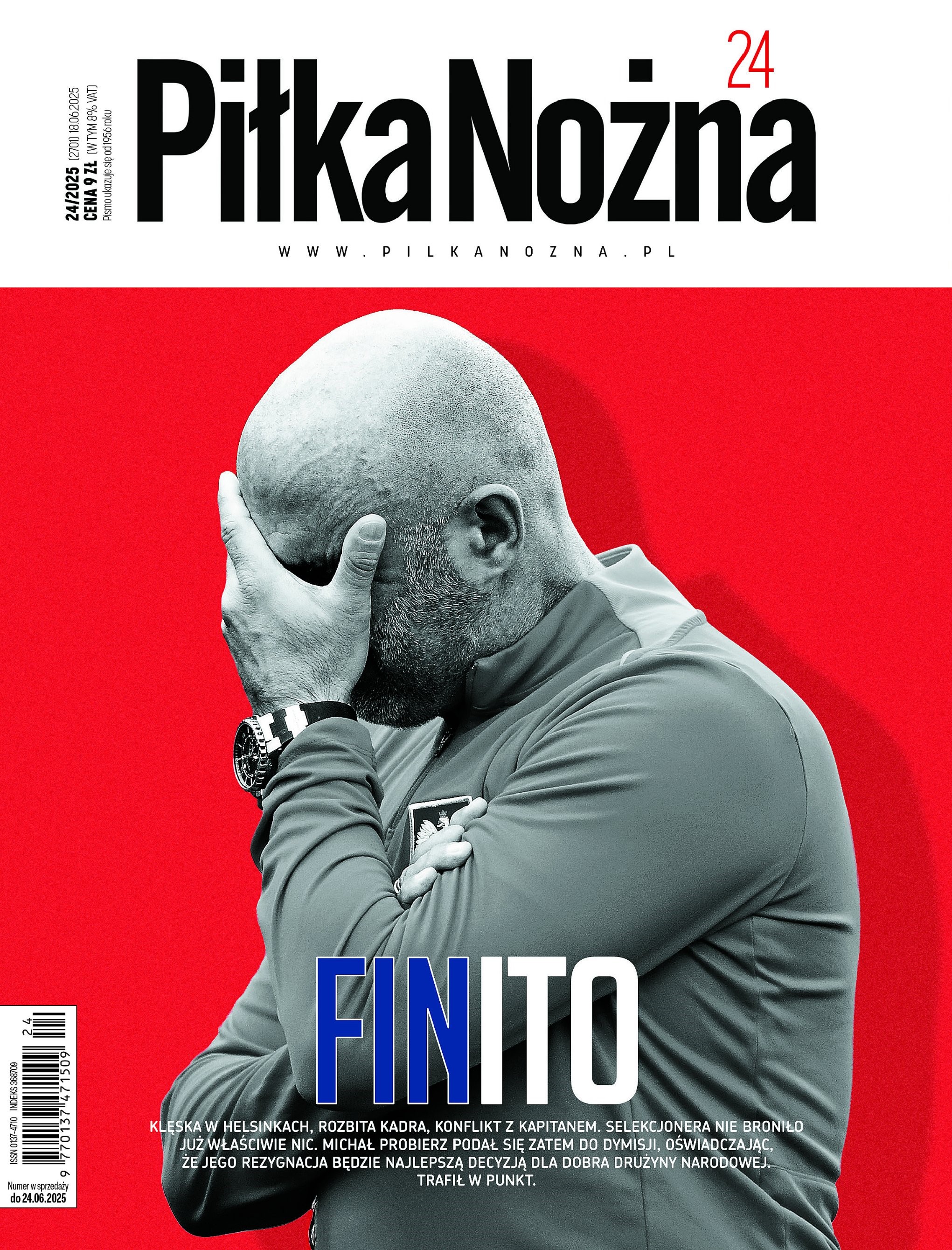 Finlandia - Polska 2:1, 10.06.2025 Tygodnik Piłka Nożna