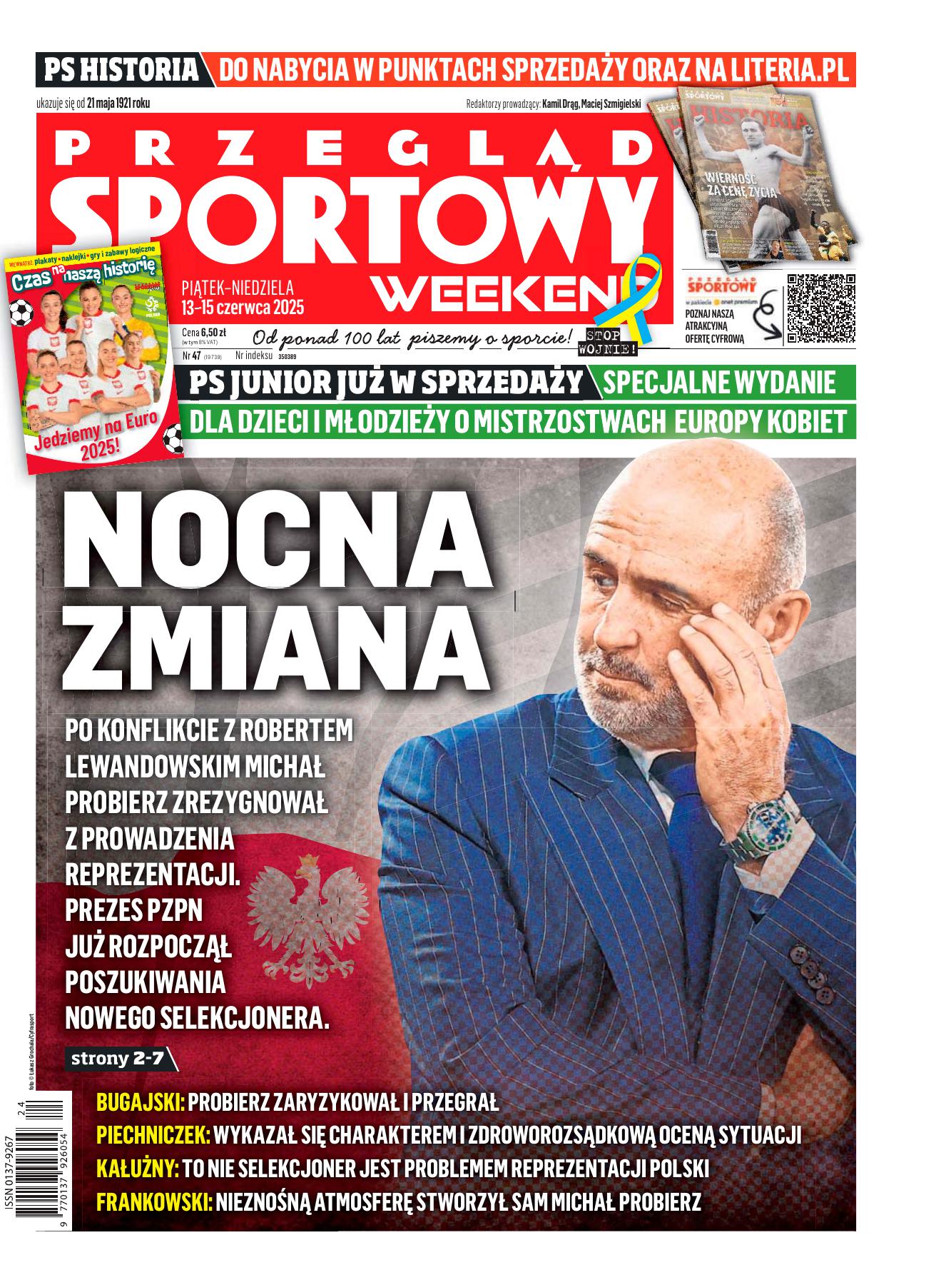 Finlandia - Polska 2:1, 10.06.2025 Przegląd Sportowy