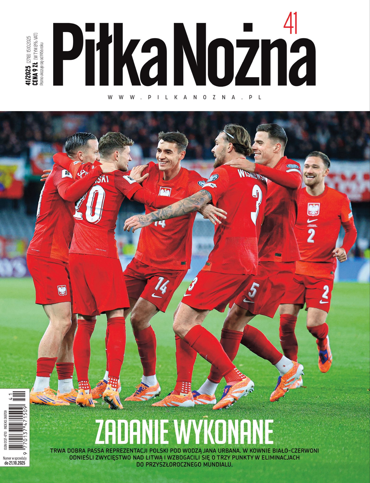 Litwa - Polska 0:2, 12.10.2025 Tygodnik Piłka Nożna