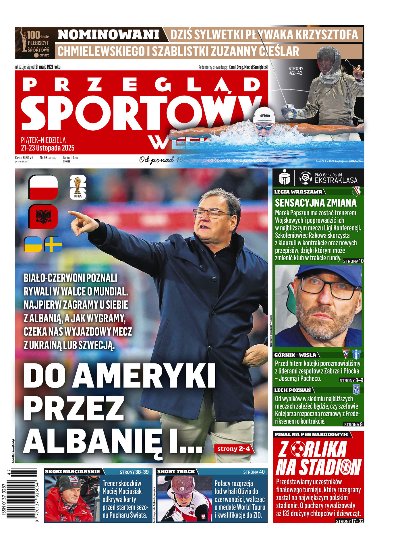 Malta - Polska 2:3, 17.11.2025 Przegląd Sportowy