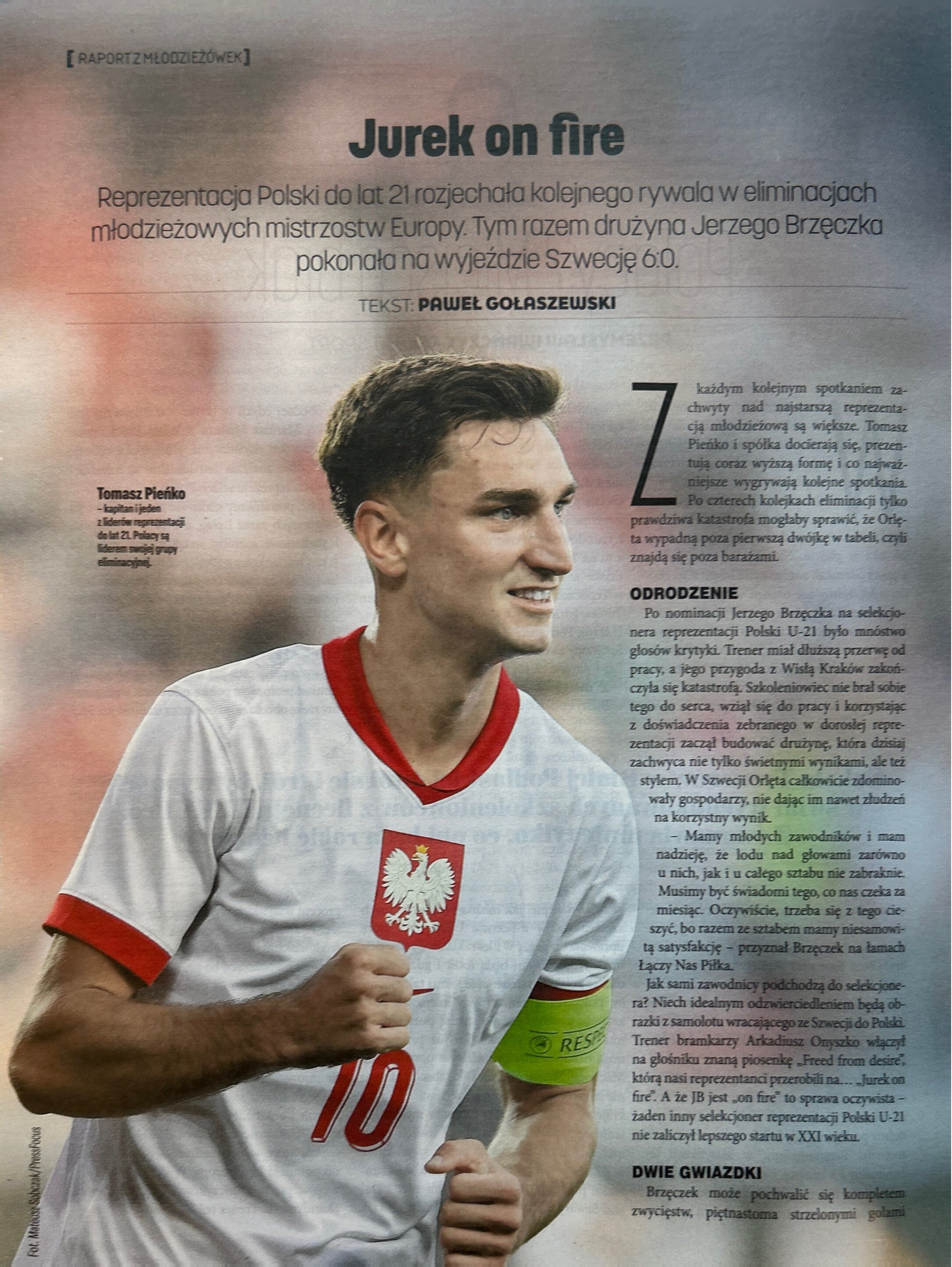 Piłka Nożna po meczu U21 Szwecja - Polska 0:6 (14.10.2025)