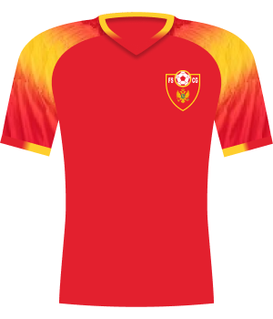 Koszulka Czarnogóra (2025)