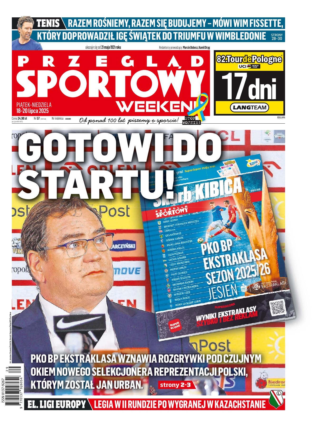 Przegląd Sportowy po meczu FK Aktobe - Legia Warszawa 0:1 (17.07.2025)