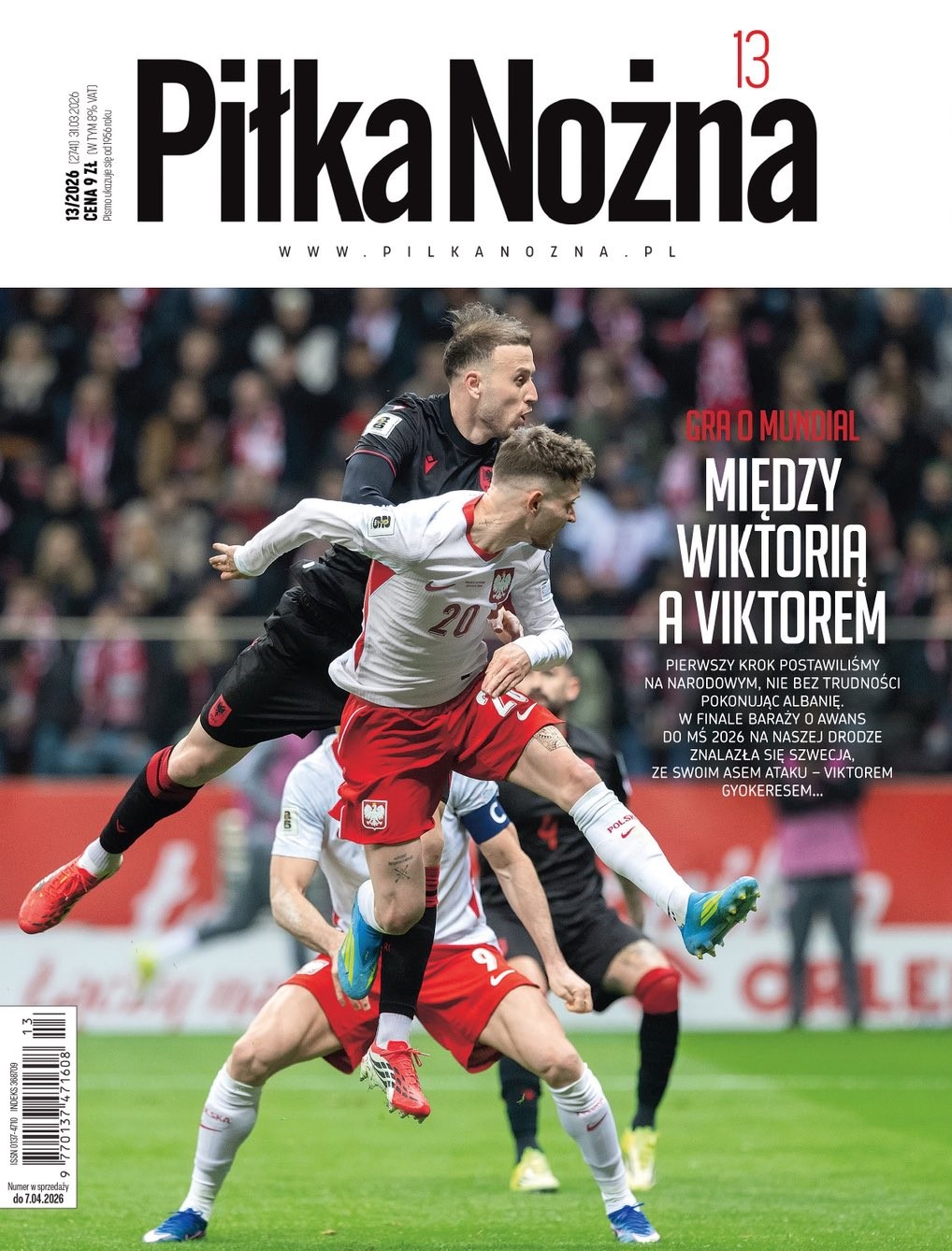 Polska - Albania 2:1, 26.03.2026 Tygodnik Piłka Nożna