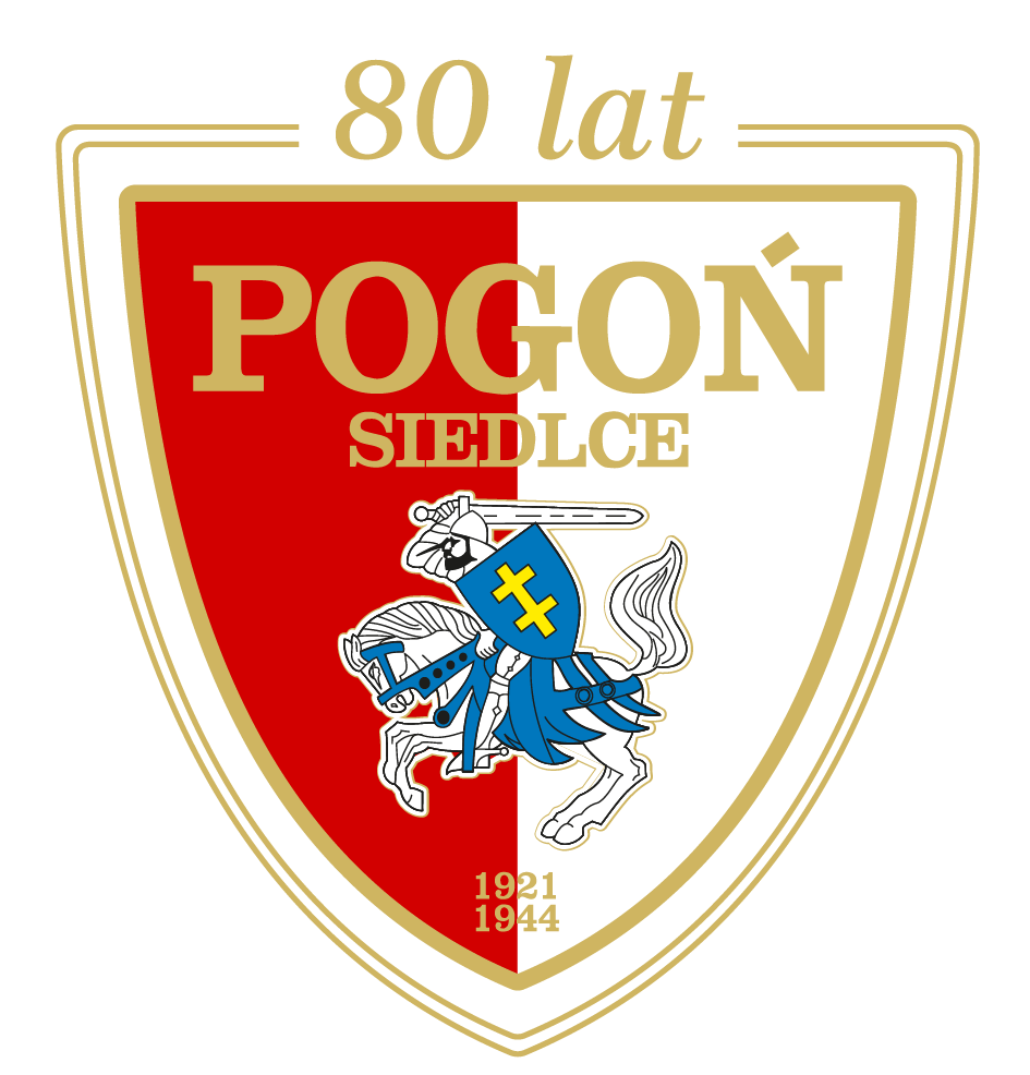 Herb Pogoń Siedlce 80-lecie (tylko 2024)