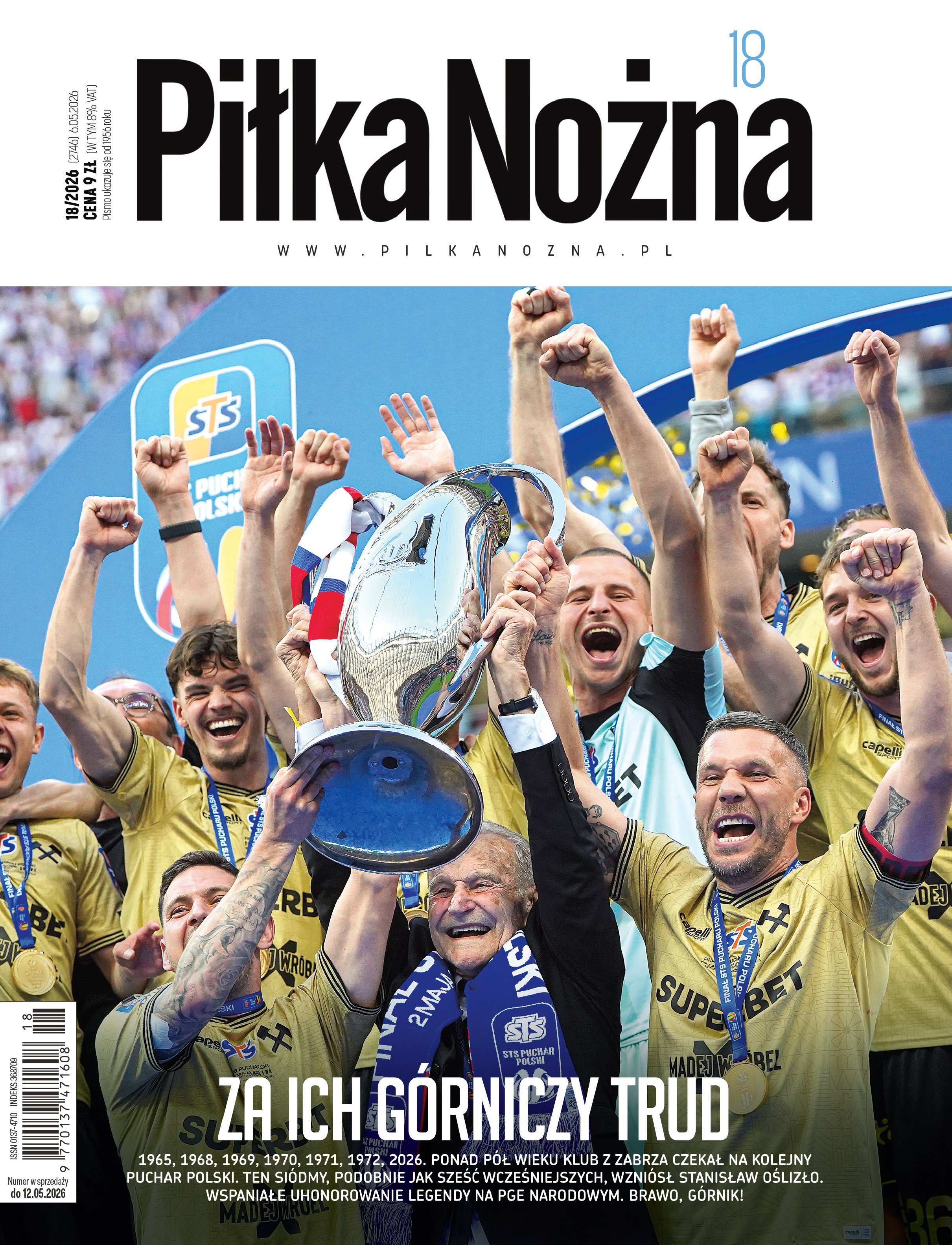 Górnik Zabrze - Raków Częstochowa 2:0, 02.05.2026 Tygodnik Piłka Nożna