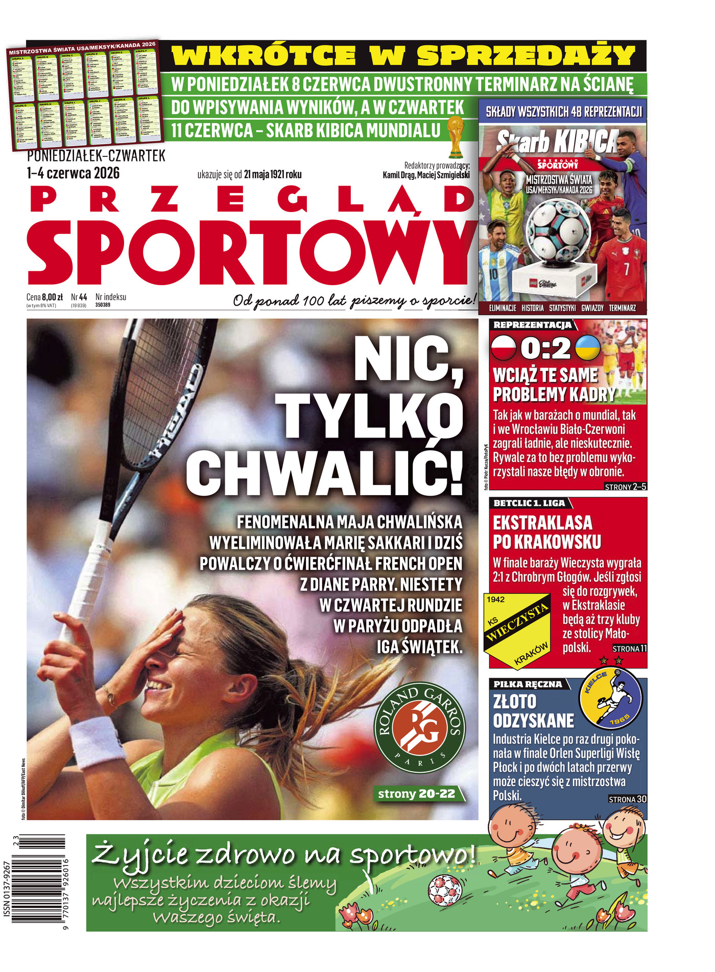 Polska - Ukraina 0:2, 31.05.2026 Przegląd Sportowy