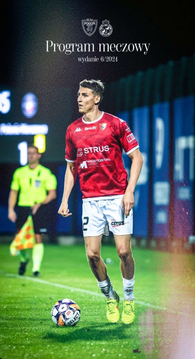 Pogoń Siedlce - Wisła Kraków 1:3, 05.10.2024 Program meczowy